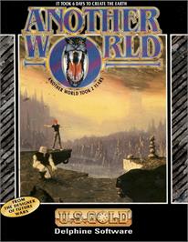 Box cover for Another World on the Atari ST.