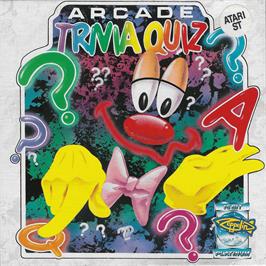 Box cover for Arcade Trivia Quiz on the Atari ST.