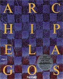 Box cover for Archipelagos on the Atari ST.