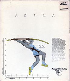 Box cover for Arena on the Atari ST.