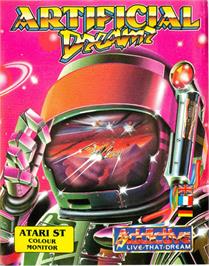 Box cover for Artificial Dreams on the Atari ST.