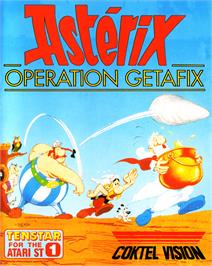 Box cover for Asterix: Operation Getafix on the Atari ST.
