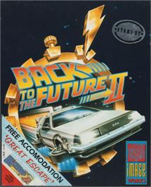Box cover for Back To The Future Part 2 on the Atari ST.