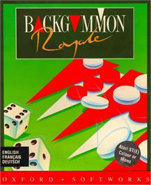 Box cover for Backgammon Royale on the Atari ST.
