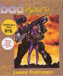 Box cover for Bad Company on the Atari ST.