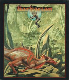 Box cover for Barbarian - The Ultimate Warrior on the Atari ST.