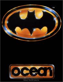 Box cover for Batman - The Movie on the Atari ST.