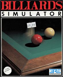 Box cover for Billiards Simulator on the Atari ST.