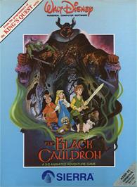 Box cover for Black Cauldron on the Atari ST.