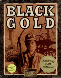 Box cover for Black Gold on the Atari ST.