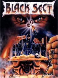 Box cover for Black Sect on the Atari ST.