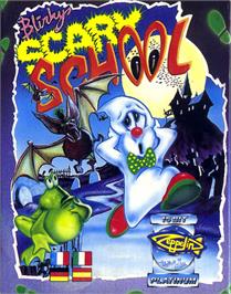 Box cover for Blinky's Scary School on the Atari ST.