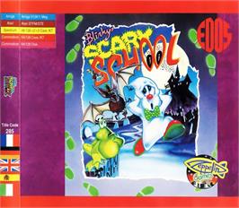 Box cover for Blinky's Scary School on the Atari ST.