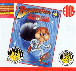 Box cover for Boulder Dash Construction Kit on the Atari ST.