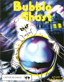 Box cover for Bubble Ghost on the Atari ST.