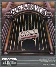 Box cover for Bureaucracy on the Atari ST.