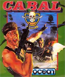 Box cover for Cabal on the Atari ST.