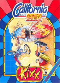 Box cover for California Games on the Atari ST.