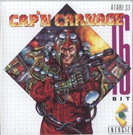 Box cover for Cap'n Carnage on the Atari ST.