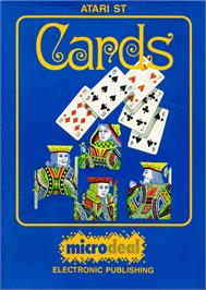 Box cover for Cards on the Atari ST.