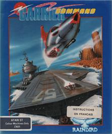 Box cover for Carrier Command on the Atari ST.