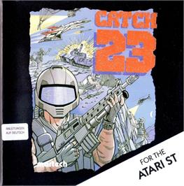 Box cover for Catch 23 on the Atari ST.