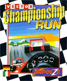 Box cover for Championship Run on the Atari ST.