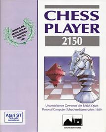 Box cover for Chess Player 2150 on the Atari ST.