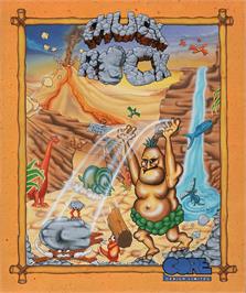 Box cover for Chuck Rock on the Atari ST.