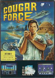 Box cover for Cougar Force on the Atari ST.