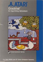 Box cover for Crack'ed on the Atari ST.