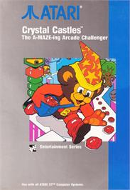 Box cover for Crystal Castles on the Atari ST.