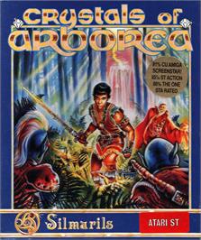 Box cover for Crystals of Arborea on the Atari ST.