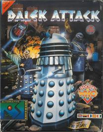 Box cover for Dalek Attack on the Atari ST.