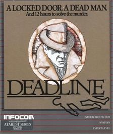 Box cover for Deadline (Infocom) on the Atari ST.