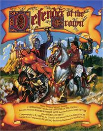 Box cover for Defender Of The Crown on the Atari ST.