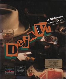 Box cover for Deja Vu: A Nightmare Comes True on the Atari ST.