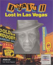 Box cover for Deja Vu 2 - Lost in Las Vegas on the Atari ST.