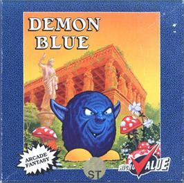 Box cover for Demon Blue on the Atari ST.