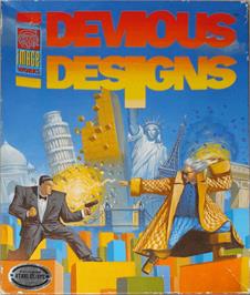 Box cover for Devious Designs on the Atari ST.