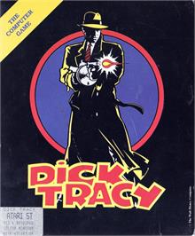 Box cover for Dick Tracy on the Atari ST.
