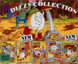 Box cover for Dizzy Collection on the Atari ST.