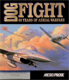 Box cover for Dogfight - 80 Years Of Aerial Warfare on the Atari ST.