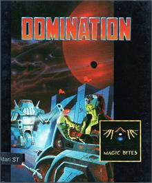 Box cover for Domination on the Atari ST.