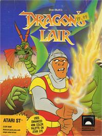 Box cover for Dragon's Lair on the Atari ST.