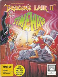 Box cover for Dragon's Lair 2 - Time Warp on the Atari ST.