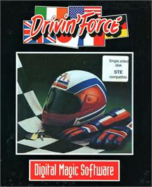 Box cover for Drivin' Force on the Atari ST.