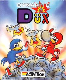 Box cover for Dynamite Düx on the Atari ST.