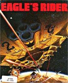 Box cover for Eagle's Rider on the Atari ST.
