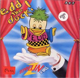 Box cover for Edd The Duck! on the Atari ST.